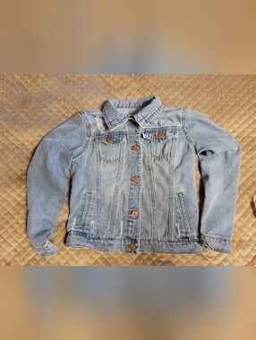 Tommy Bahama Girls Jean Jacket size 8